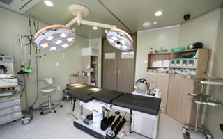 Phòng thủ thuật được vô khuẩn tuyệt đối, 