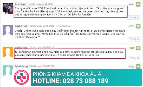 Bắn mụn thịt bằng công nghệ mới Laser CO2 Fractional tiên tiến